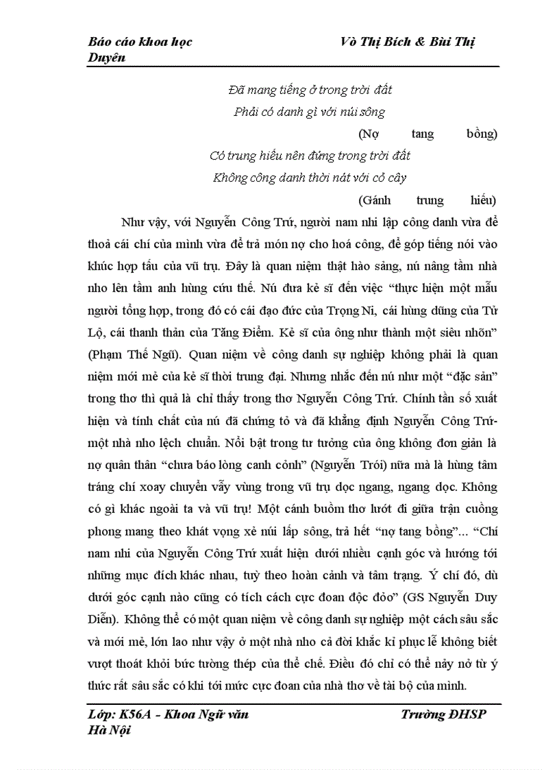 image for page Cái Ngông từ thơ của Nguyễn Công Trứ đến thơ Tản Đà