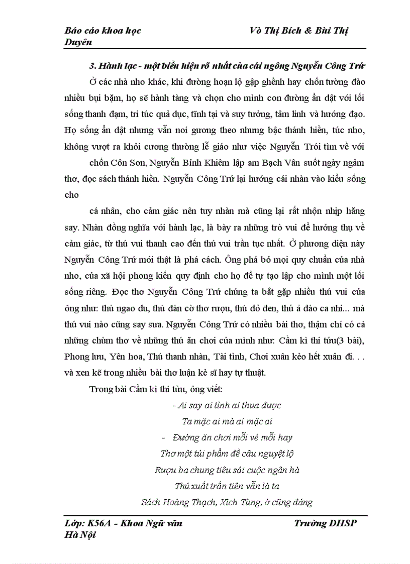 image for page Cái Ngông từ thơ của Nguyễn Công Trứ đến thơ Tản Đà