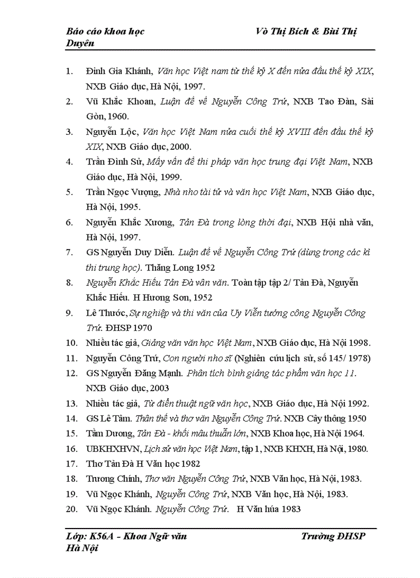 image for page Cái Ngông từ thơ của Nguyễn Công Trứ đến thơ Tản Đà