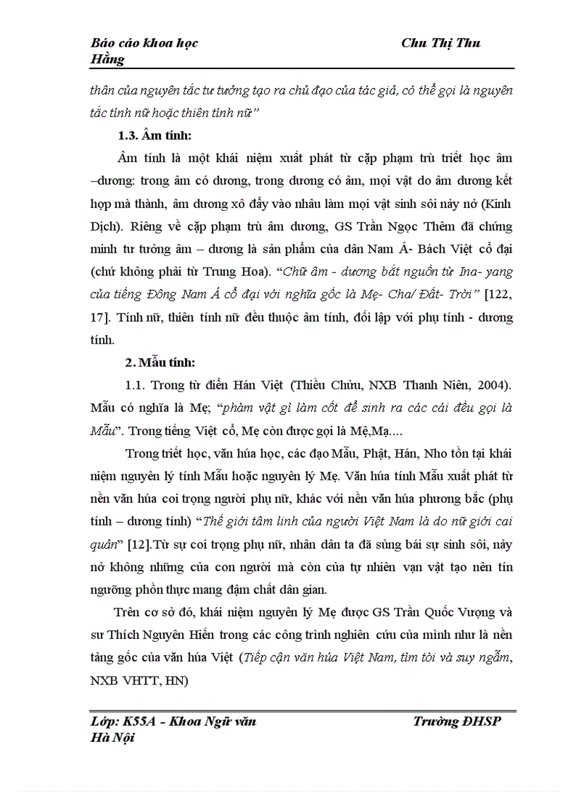 image for page Biểu hiện của tính mẫu trong thơ Hoàng Cầm