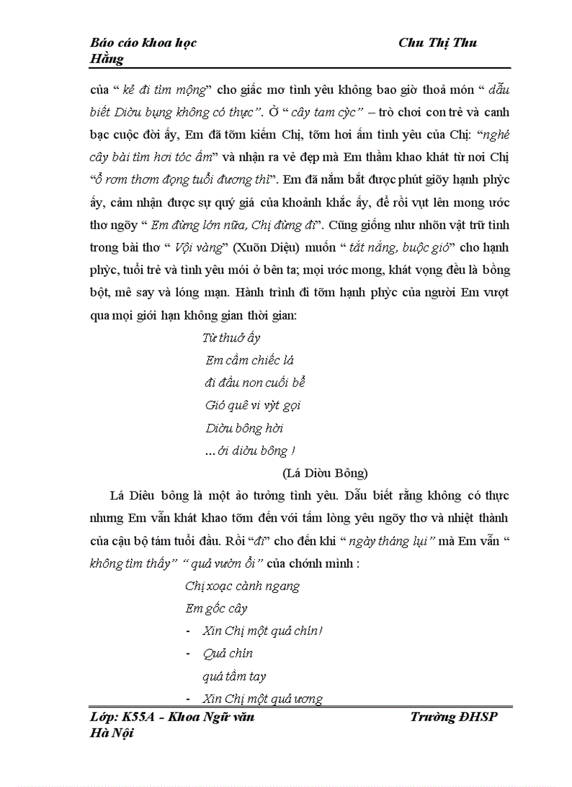 image for page Biểu hiện của tính mẫu trong thơ Hoàng Cầm