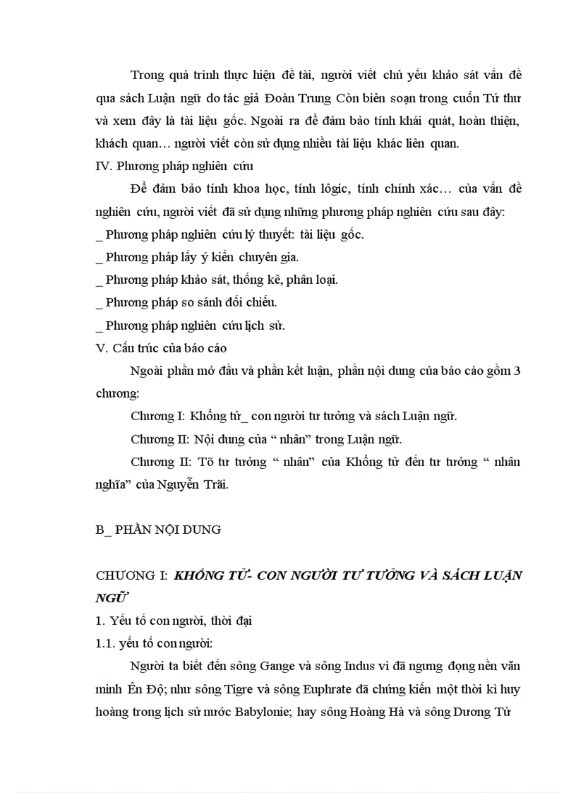 image for page Chữ “ nhân” trong Luận ngữ. Từ tư tưởng “ nhân” của Khổng tử đến tư tưởng “ nhân nghĩa” của Nguyễn Trãi dưới góc nhìn lịch đại