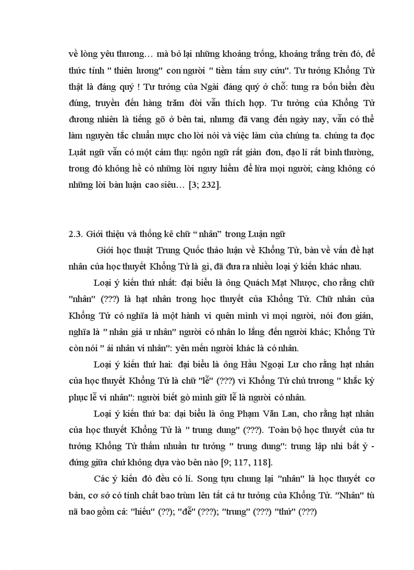 image for page Chữ “ nhân” trong Luận ngữ. Từ tư tưởng “ nhân” của Khổng tử đến tư tưởng “ nhân nghĩa” của Nguyễn Trãi dưới góc nhìn lịch đại