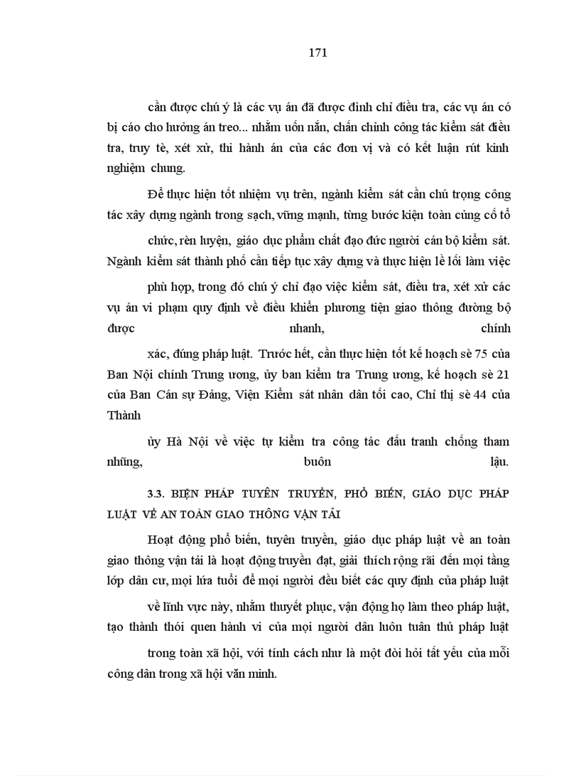 image for page Các biện pháp đấu tranh phòng, chống tội vi phạm quy định về điều khiển phương tiện giao thông đường bộ ở Hà Nội