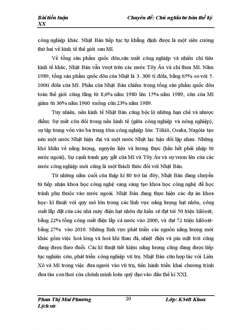 image for page Đặc điểm của chủ nghĩa tư bản Nhật Bản thế kỉ XX Bài : Chủ nghĩa tư bản thế kỷ XX