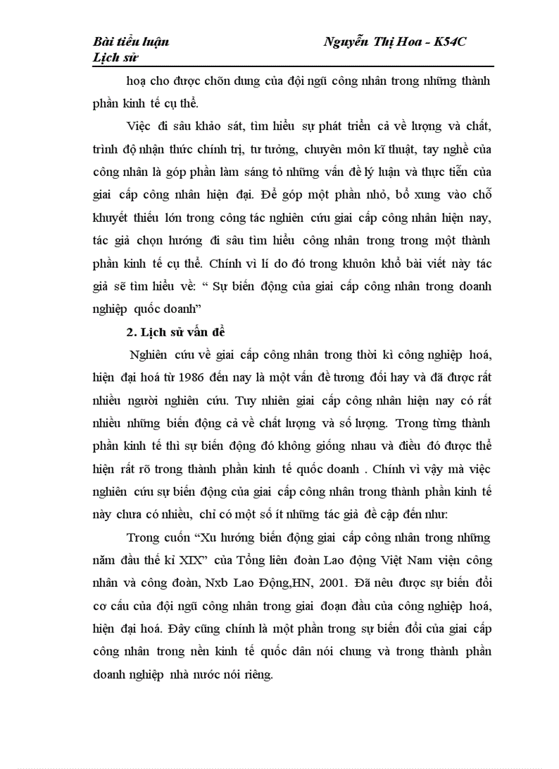 image for page Sự biến động của giai cấp công nhân trong doanh nghiệp quốc doanh