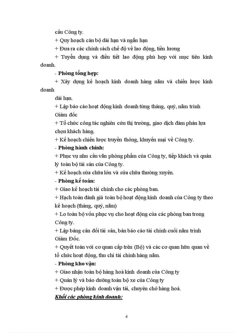 image for page Hoạt động của công ty xuất nhập khẩu tổng hợp I