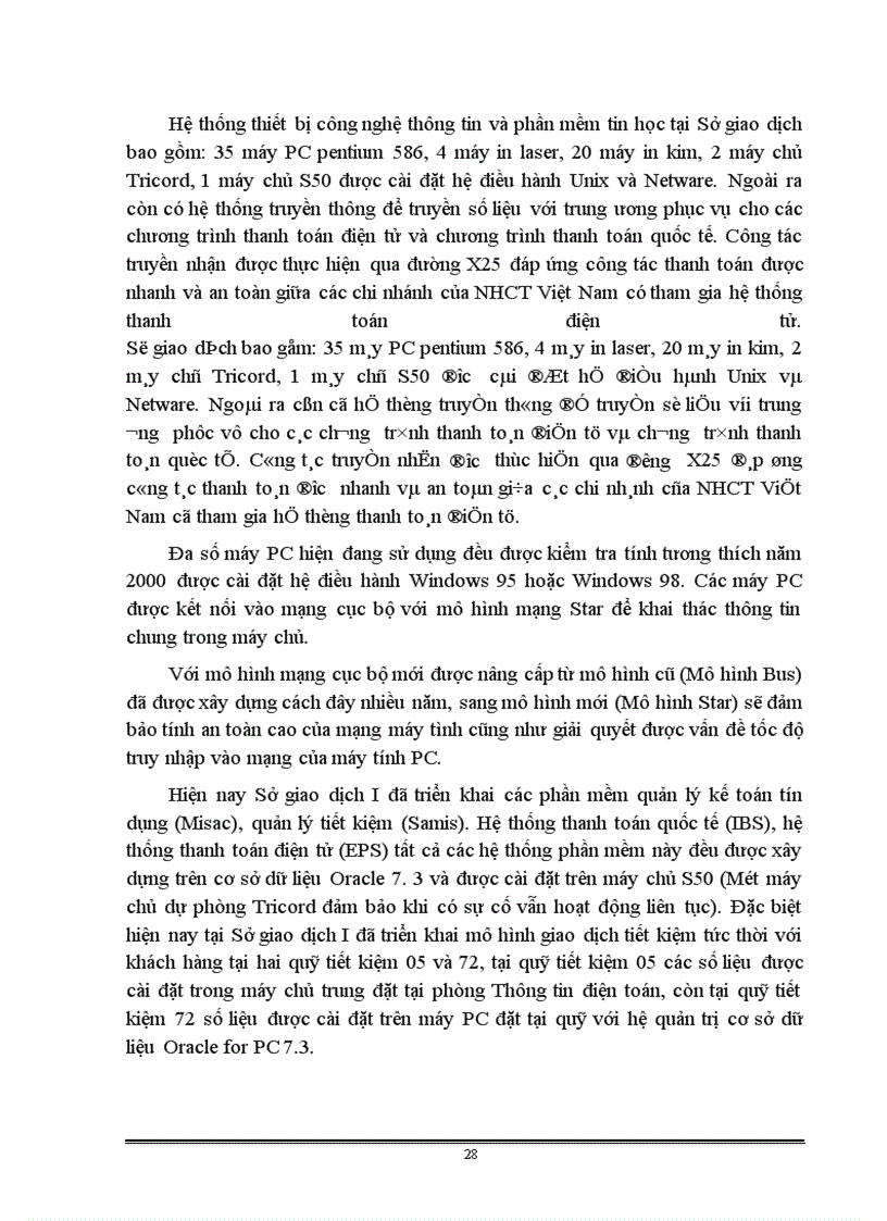 image for page Các dịch vụ ngân hàng tại Sở giao dịch - NHCTVN