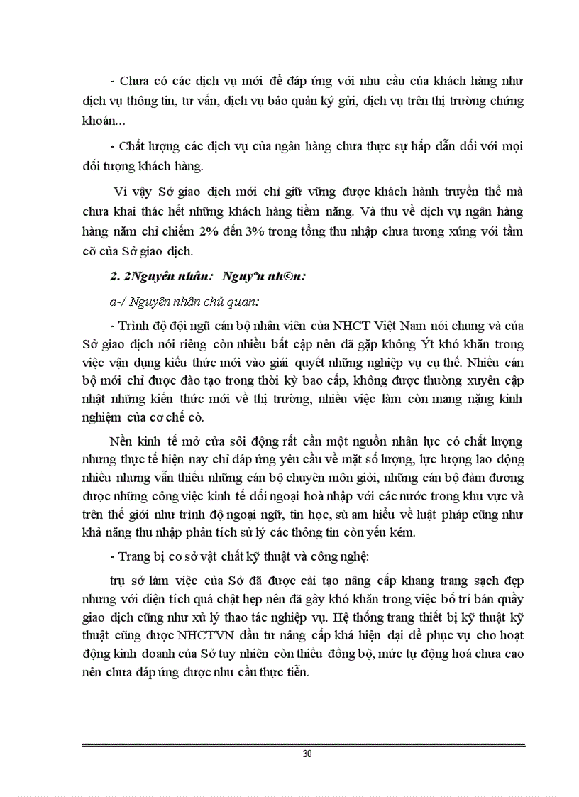 image for page Các dịch vụ ngân hàng tại Sở giao dịch - NHCTVN