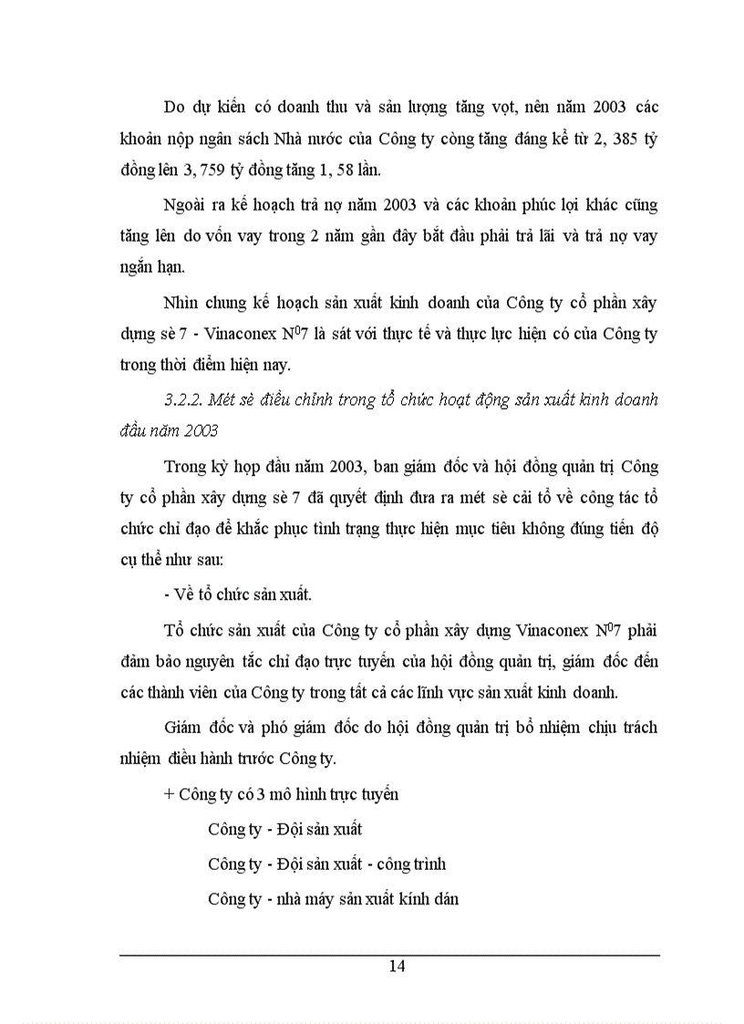 image for page Thực trạng hoạt động trong lĩnh vực đầu tư Công ty cổ phần xây dựng số 7