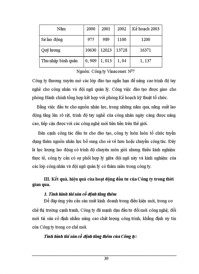 image for page Thực trạng hoạt động trong lĩnh vực đầu tư Công ty cổ phần xây dựng số 7