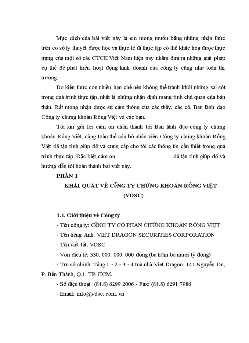 image for page Thực trạng và một số giải pháp nhằm phát triển hoạt động kinh doanh của Công ty Cổ phần Chứng khoán Rồng Việt
