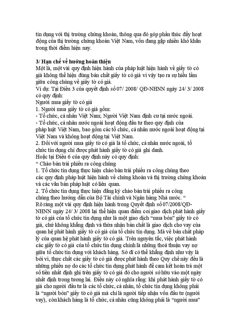 image for page Tìm hiểu chế độ pháp lí về hoạt động phát hành giấy tờ có giá của TCTD theo pháp luật hiện hành ở Việt Nam.