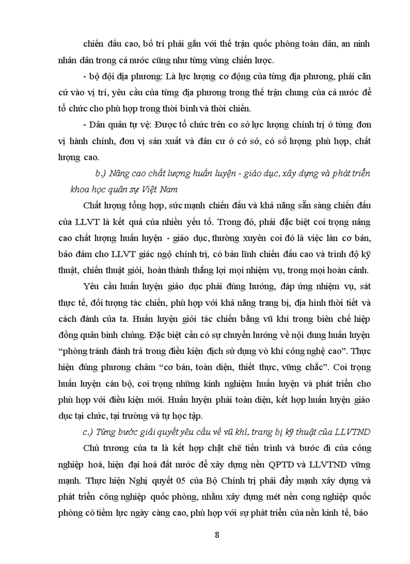 image for page Vai trò, phương hướng xây dựng lực lượng vũ trang nhân dân Việt Nam hiện nay và những năm tới