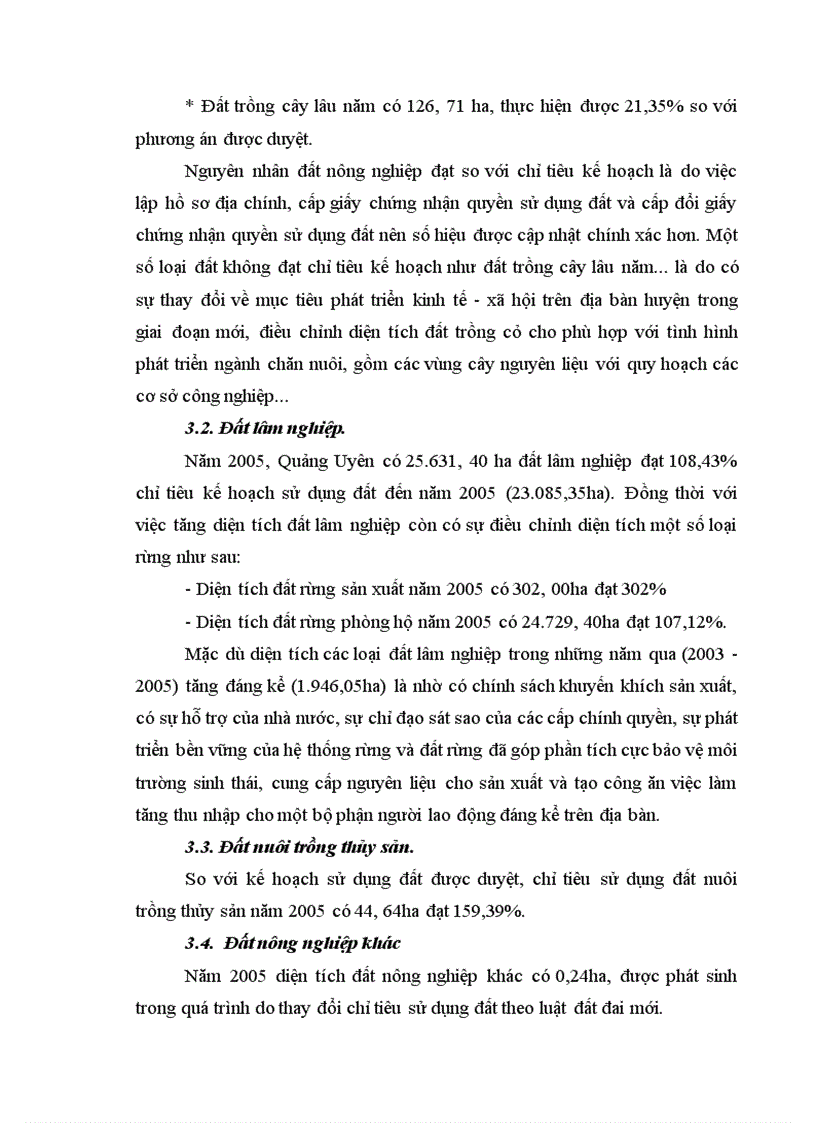 image for page Cơ sở lý luận xây dựng kế hoạch sử dụng đất kỷ cuối (2006 - 2010) huyện quảng uyên.