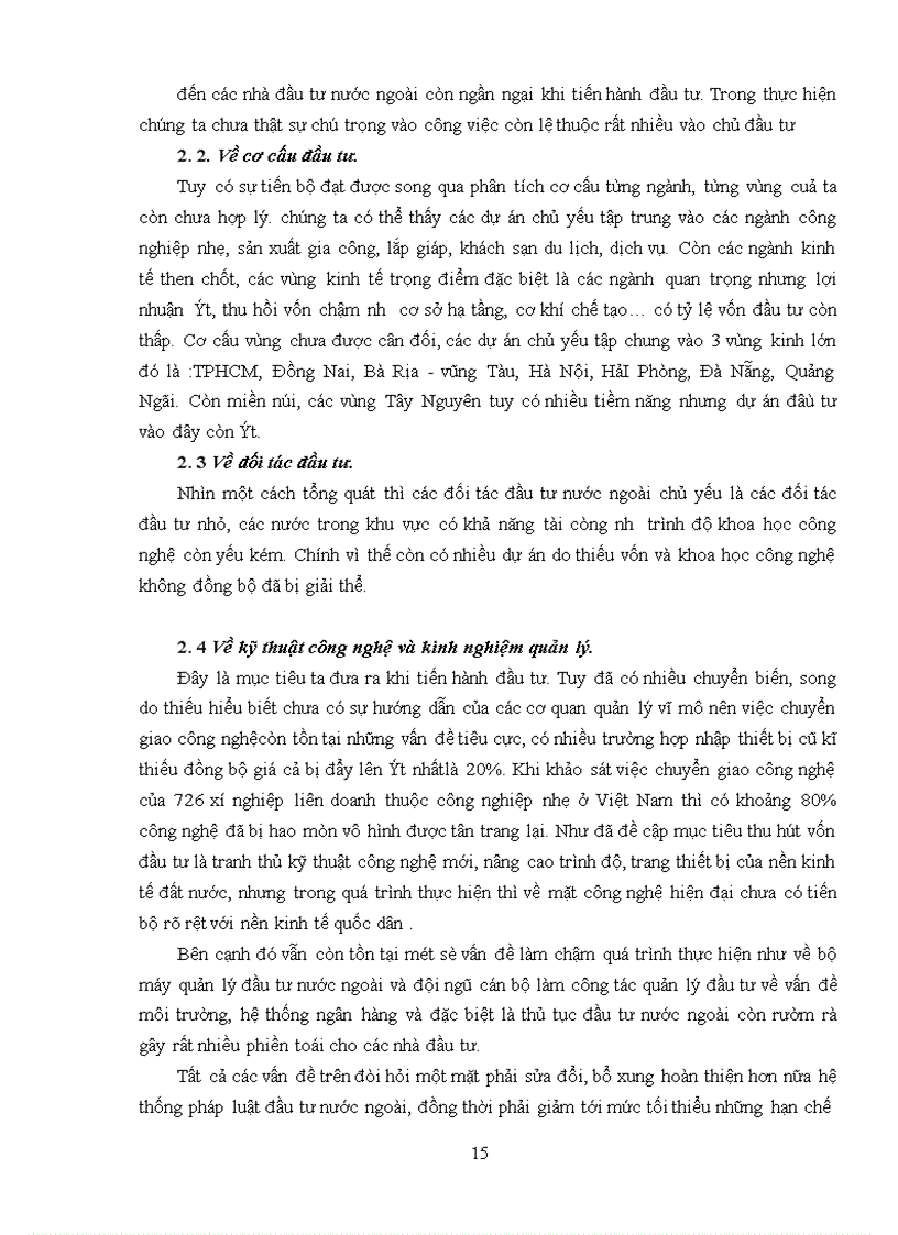 image for page Tác động của vốn đầu tư nước ngoài vào Việt Nam trong thời kỳ CNH - HĐH