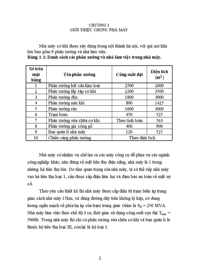 image for page Thiết kế hệ thống chiếu sáng chung của phân xưởng cơ khí