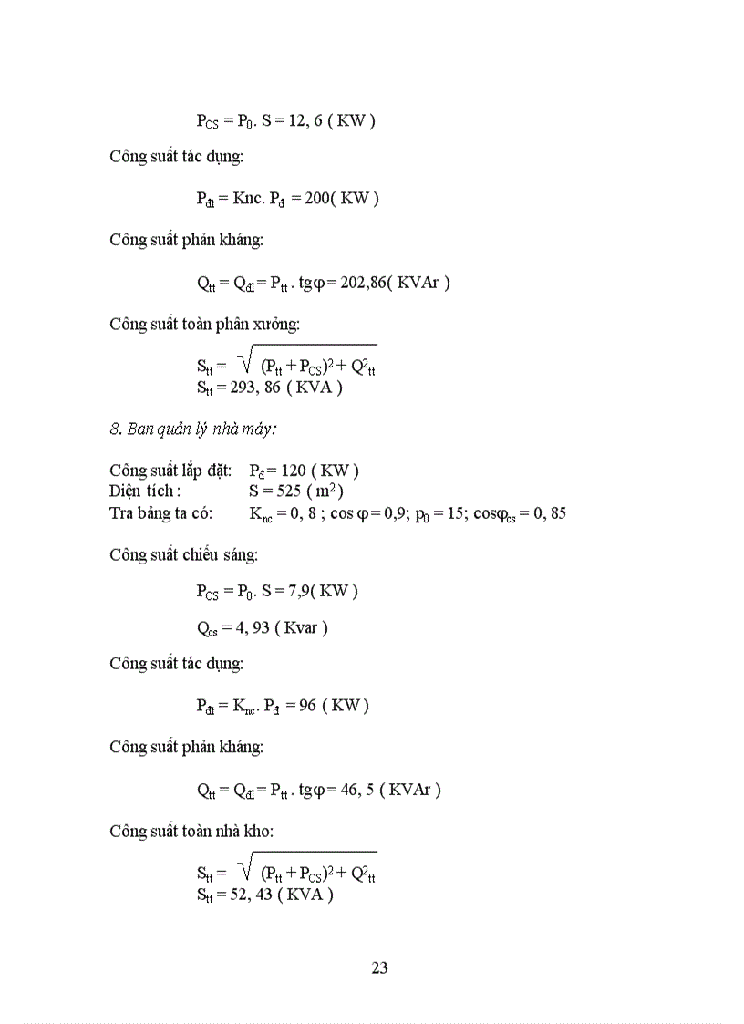 image for page Thiết kế hệ thống chiếu sáng chung của phân xưởng cơ khí