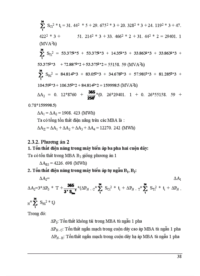 image for page Đồ án môn học Nhà máy điện