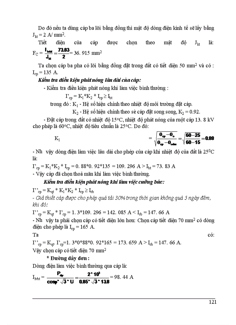 image for page Đồ án môn học Nhà máy điện