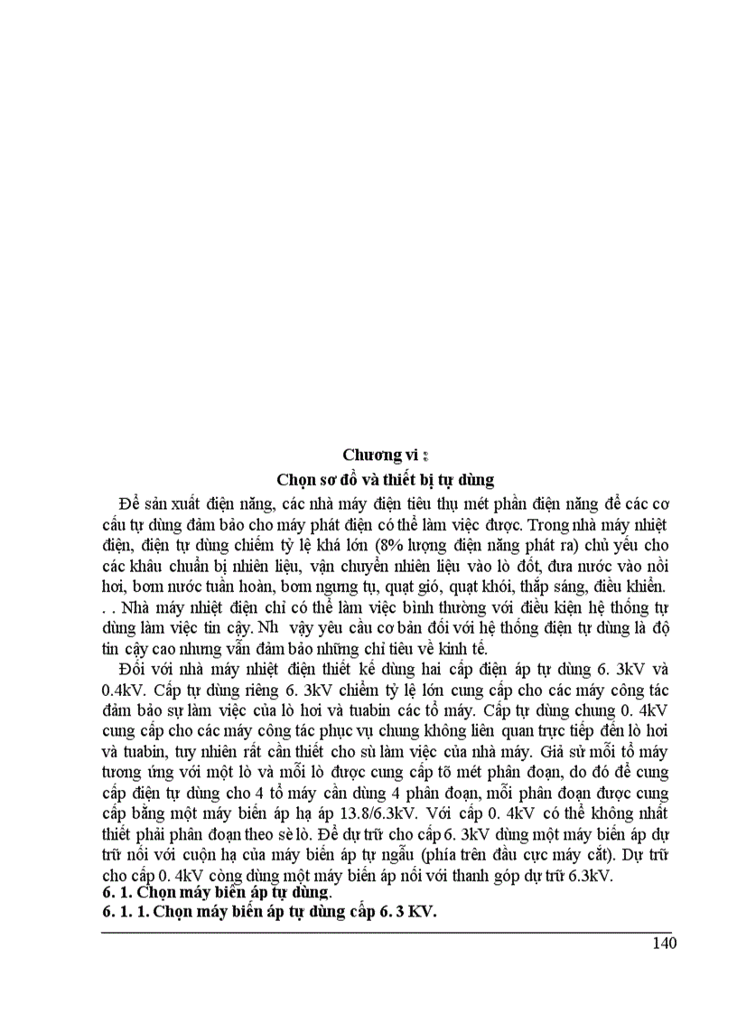 image for page Đồ án môn học Nhà máy điện