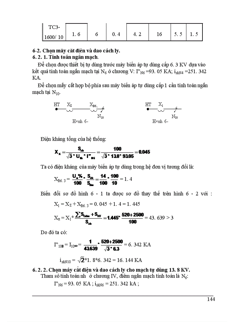 image for page Đồ án môn học Nhà máy điện