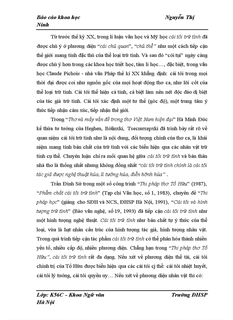 image for page Dạng thức “cái tôi trữ tình” trong thơ Vi Thùy Linh