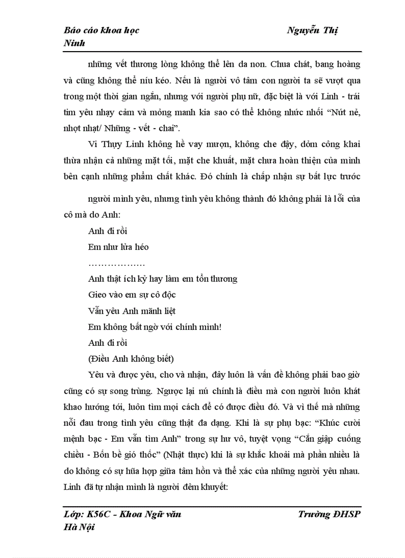 image for page Dạng thức “cái tôi trữ tình” trong thơ Vi Thùy Linh