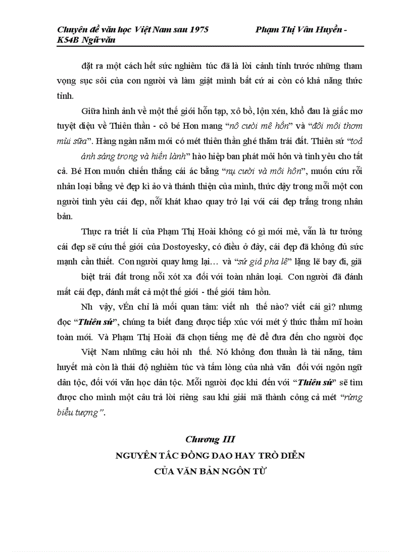 image for page Tiếng gọi trò chơi trong “Thiên sứ” của Phạm Thị Hoài