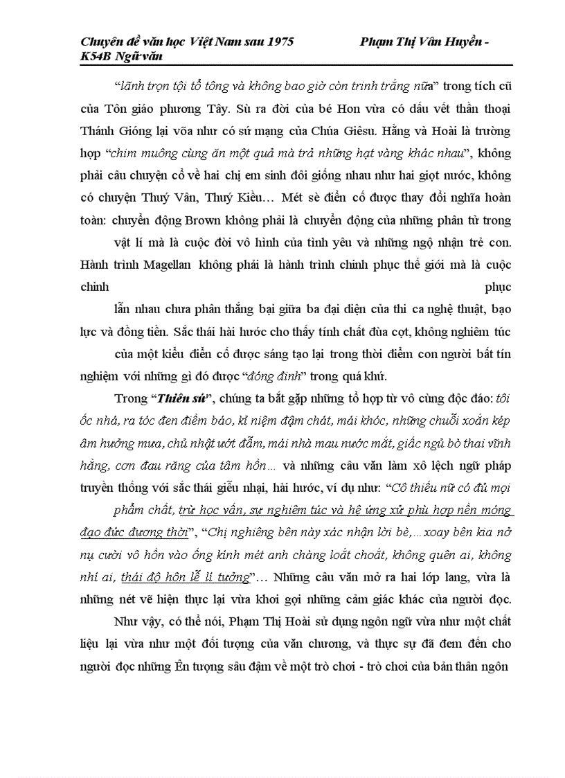 image for page Tiếng gọi trò chơi trong “Thiên sứ” của Phạm Thị Hoài