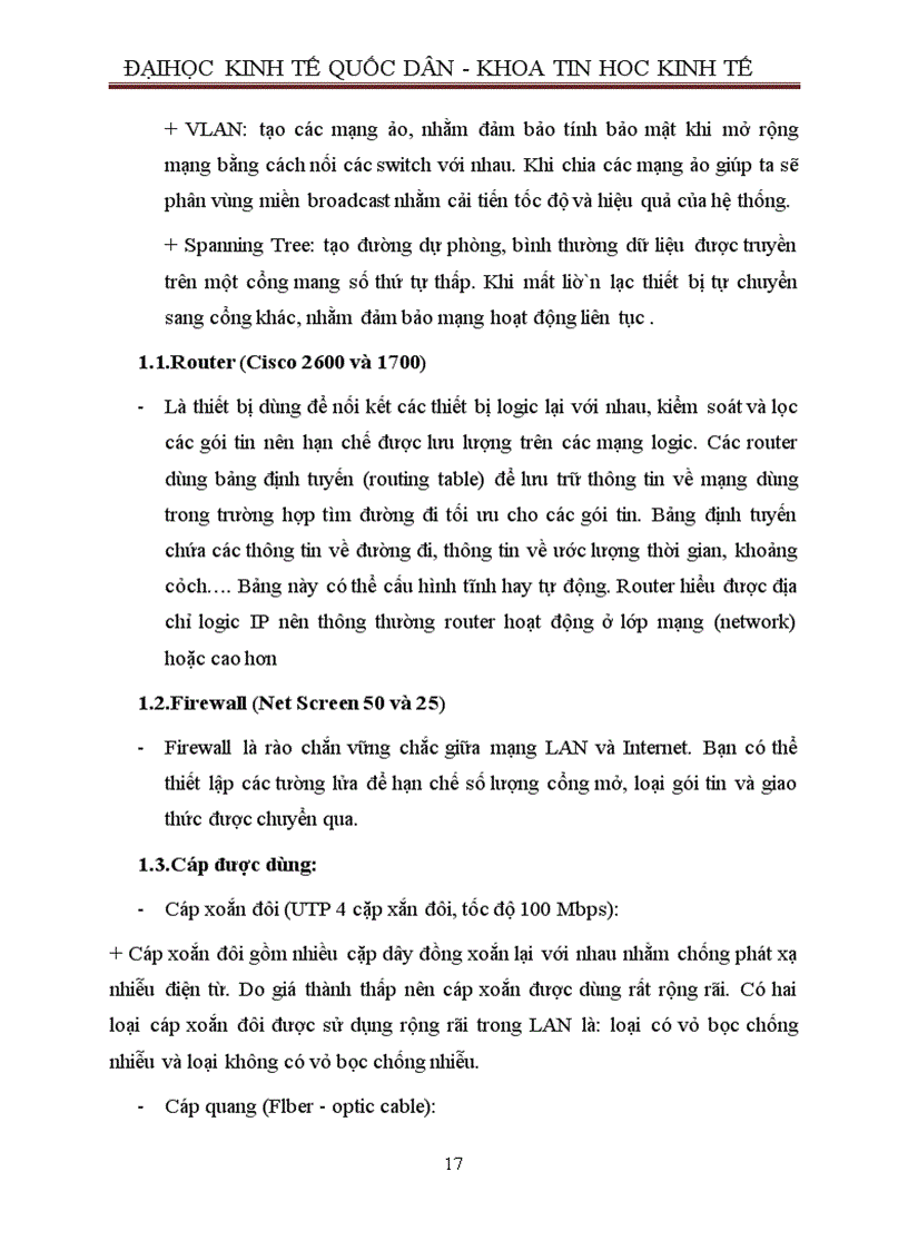 image for page Cài đặt máy tính và khảo sát hệ thống mạng