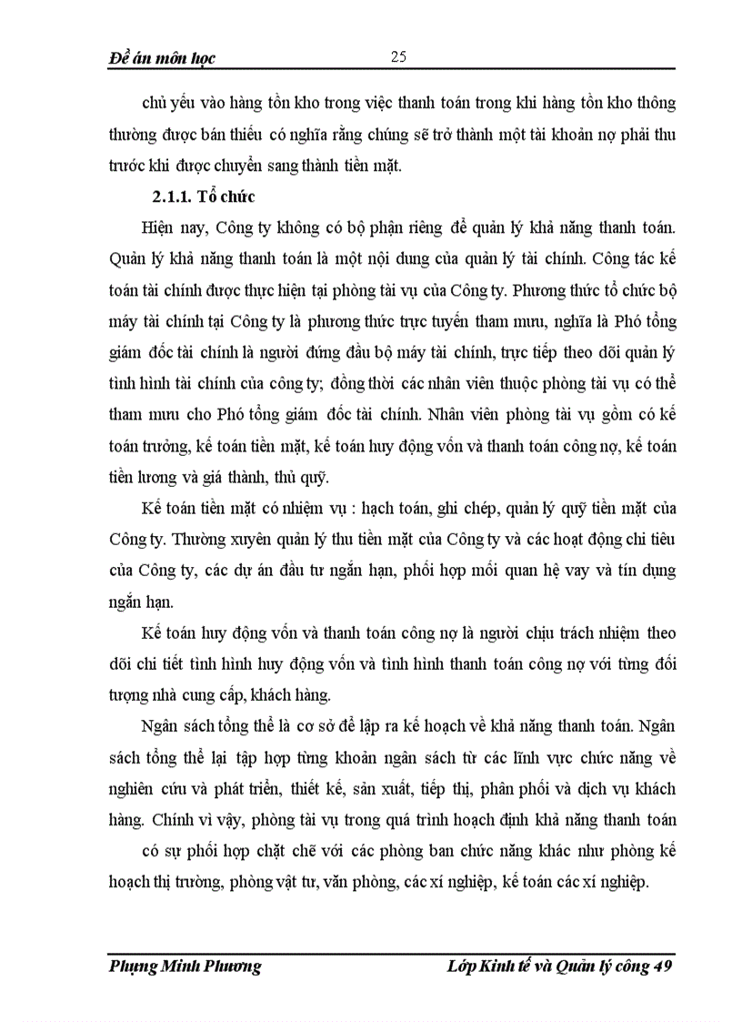 image for page Hoàn thiện hoạt động quản lý khả năng thanh toán tại Công ty Cổ phần Bánh kẹo Hải Hà