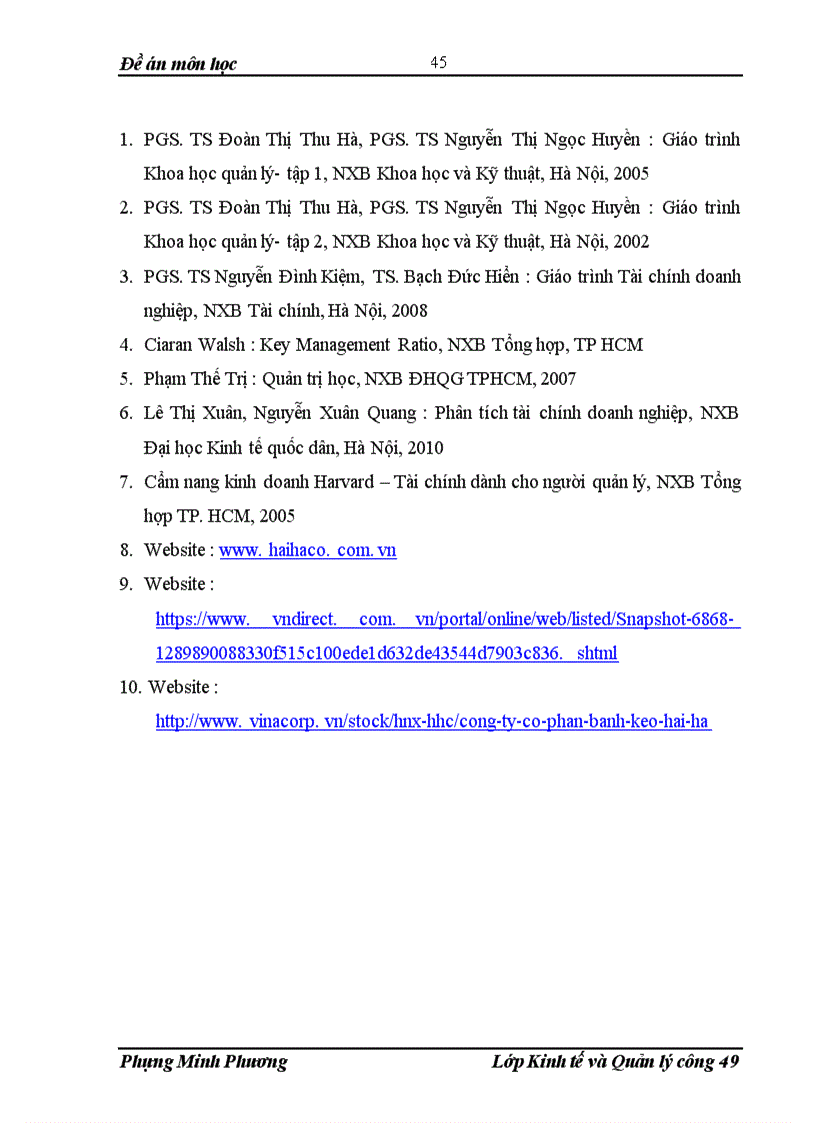 image for page Hoàn thiện hoạt động quản lý khả năng thanh toán tại Công ty Cổ phần Bánh kẹo Hải Hà