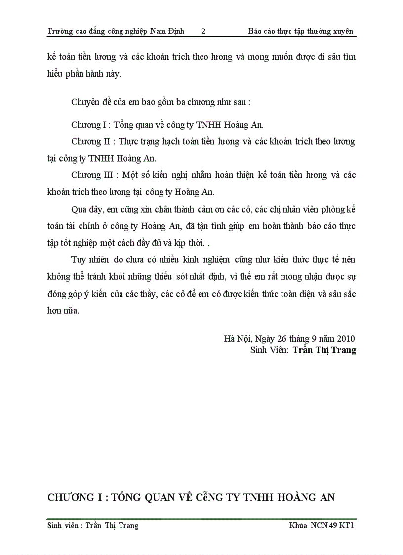 image for page Kế toán tiền lương và các khoản trích theo lương tại công ty Hoàng An