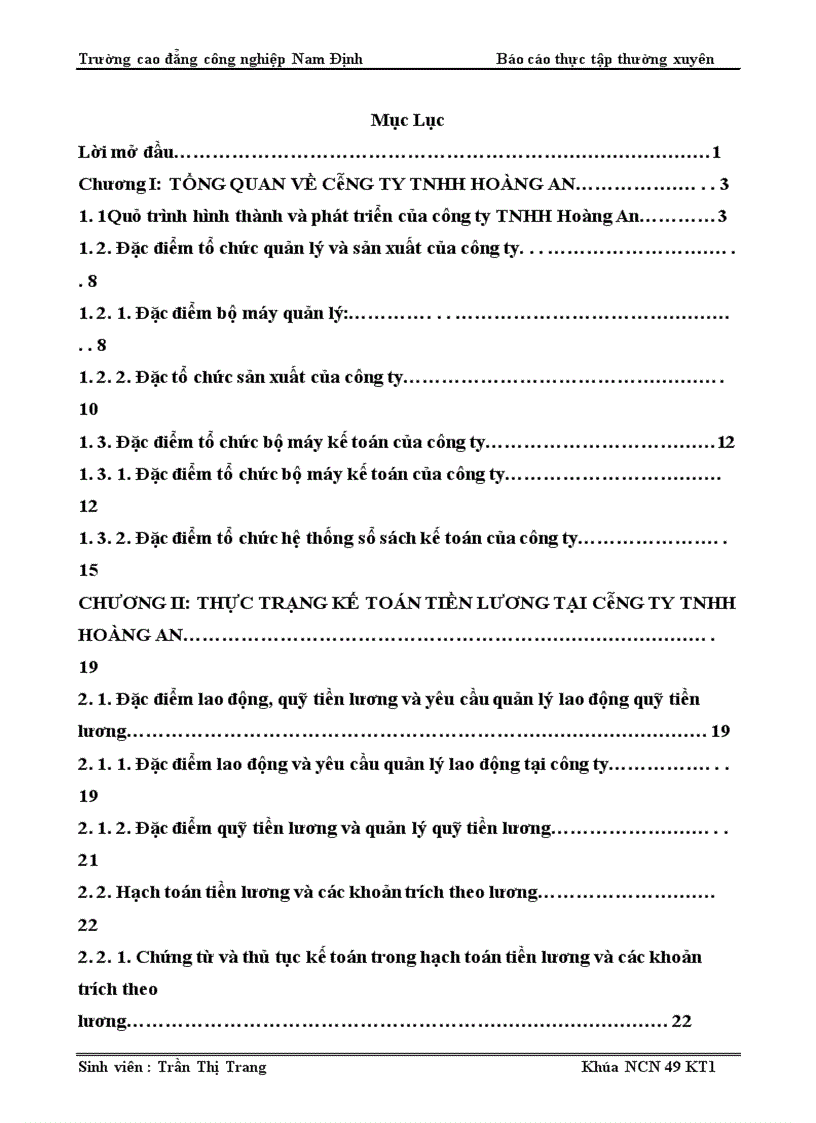 image for page Kế toán tiền lương và các khoản trích theo lương tại công ty Hoàng An