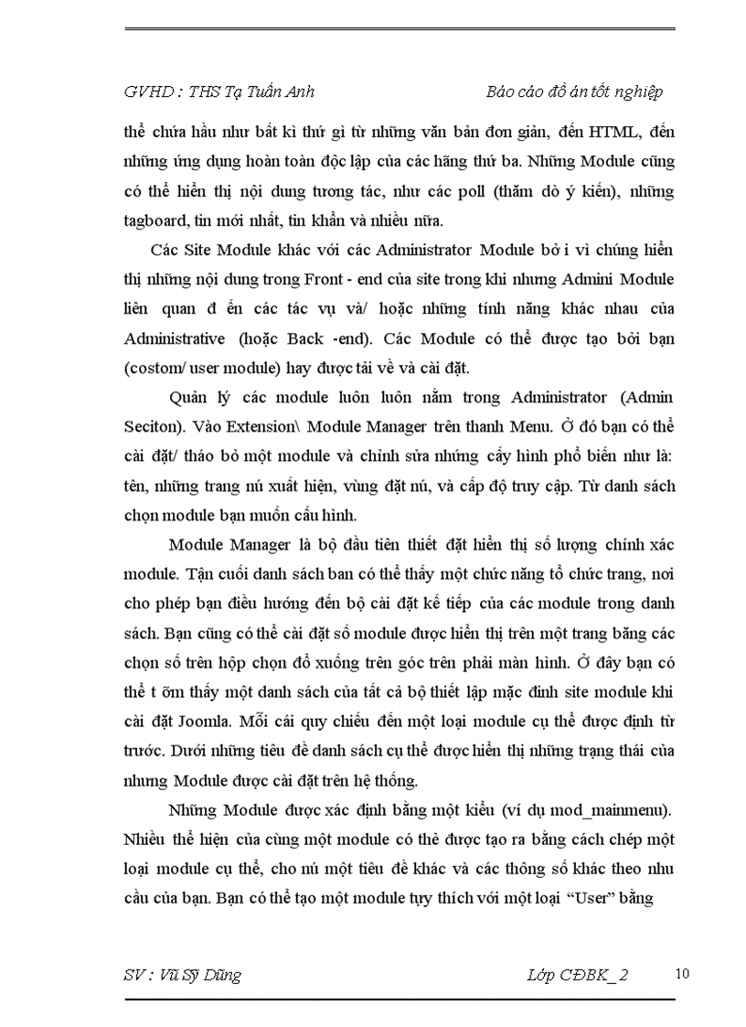 image for page Xây dựng website thông tin du lịch Hà Nội Travel trên Joomla