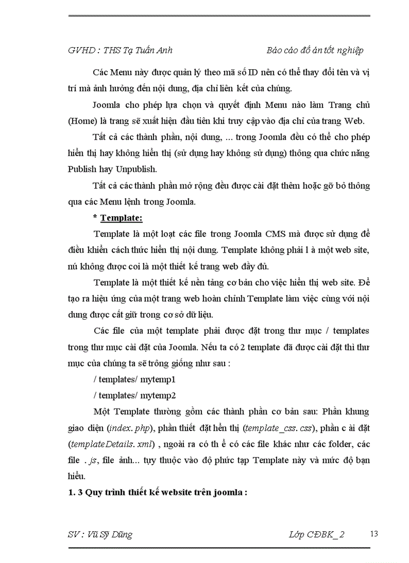 image for page Xây dựng website thông tin du lịch Hà Nội Travel trên Joomla