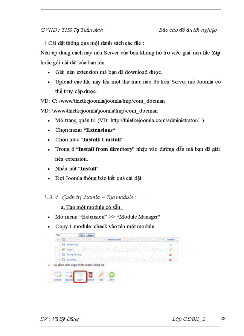 image for page Xây dựng website thông tin du lịch Hà Nội Travel trên Joomla
