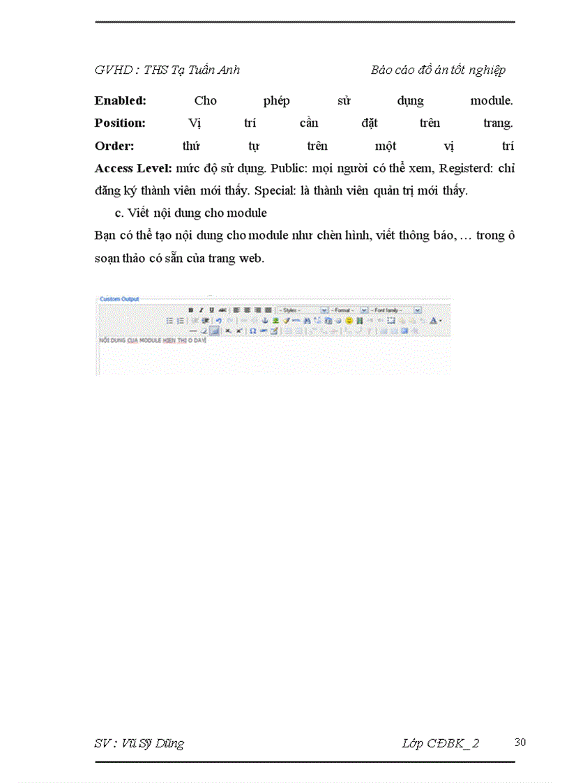 image for page Xây dựng website thông tin du lịch Hà Nội Travel trên Joomla