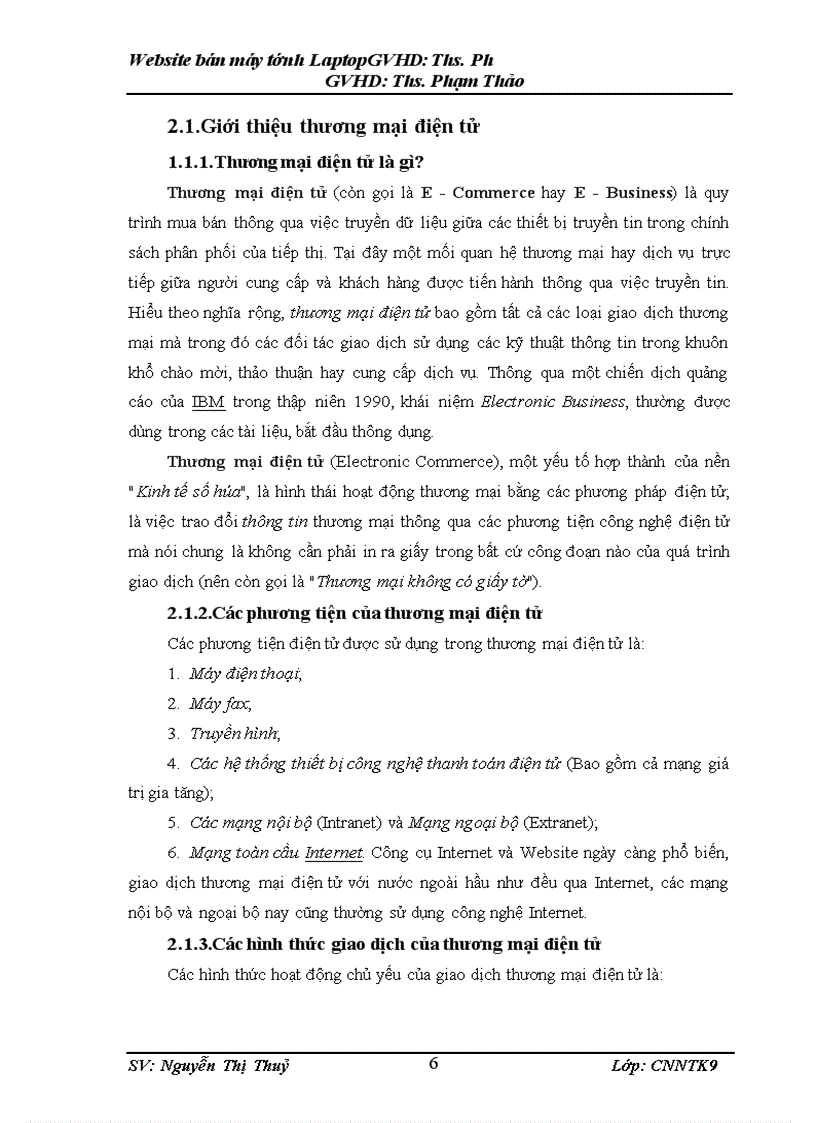 image for page Tìm hiểu và xây dựng website bán máy tính Laptop