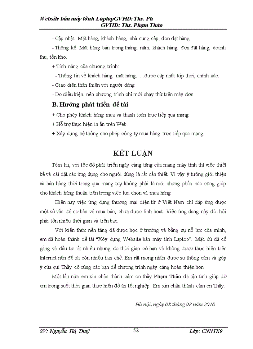 image for page Tìm hiểu và xây dựng website bán máy tính Laptop