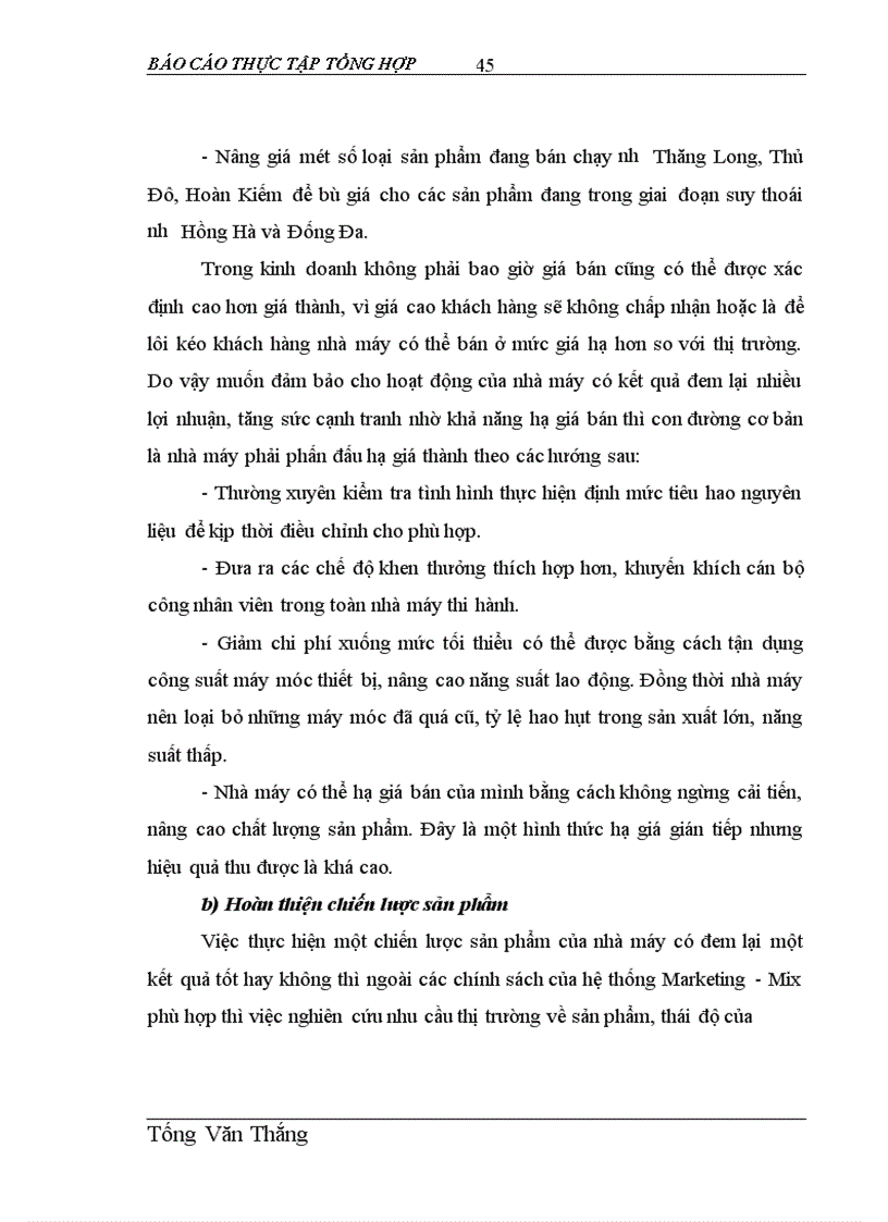 image for page Giải pháp tăng cường ứng dụng Marketing Mix vào hoạt động tiêu thụ sản phẩm tại Công ty Thuốc lá Thăng Long