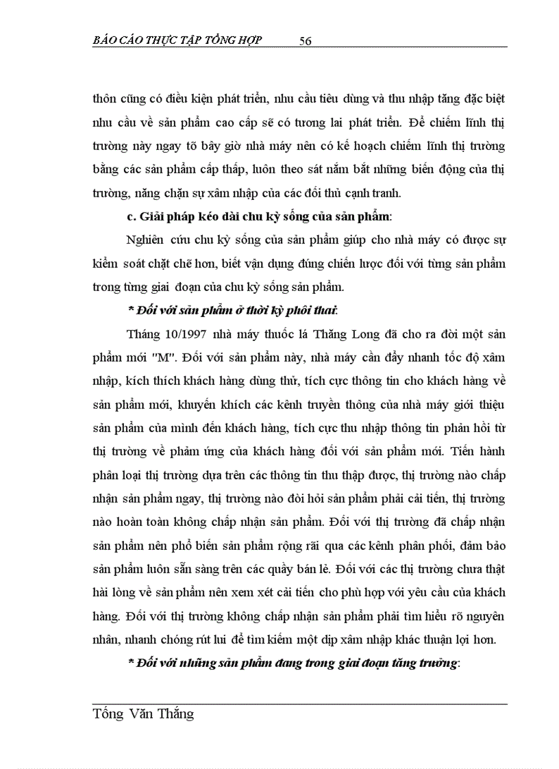 image for page Giải pháp tăng cường ứng dụng Marketing Mix vào hoạt động tiêu thụ sản phẩm tại Công ty Thuốc lá Thăng Long