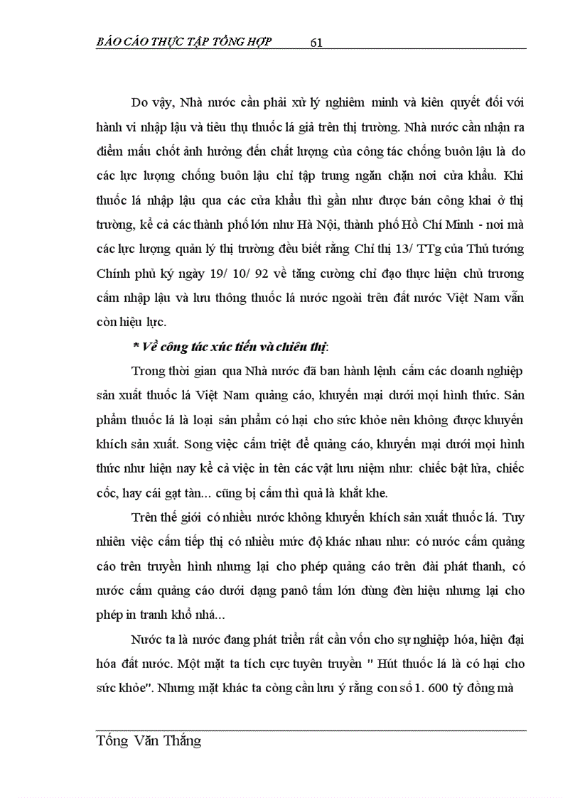 image for page Giải pháp tăng cường ứng dụng Marketing Mix vào hoạt động tiêu thụ sản phẩm tại Công ty Thuốc lá Thăng Long