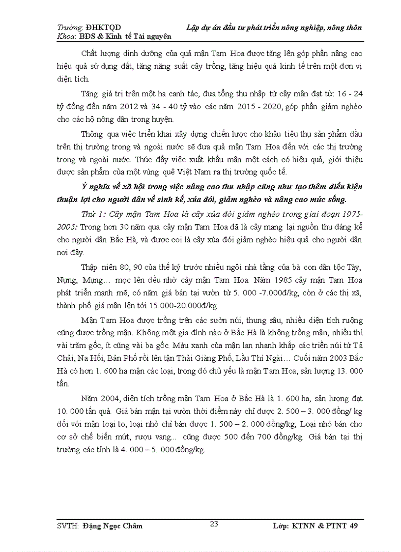 image for page Khôi phục và phát triển cây mận Tam hoa ở huyện nghèo Bắc Hà tỉnh Lào Cai”