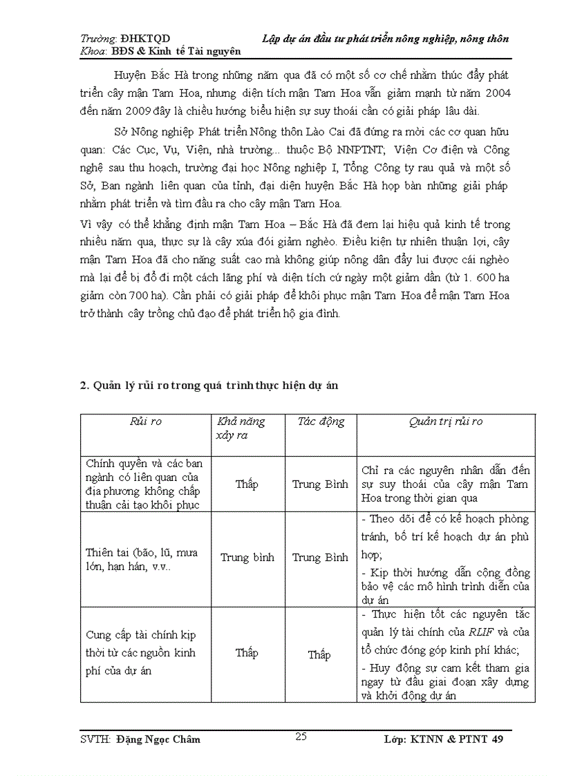 image for page Khôi phục và phát triển cây mận Tam hoa ở huyện nghèo Bắc Hà tỉnh Lào Cai”