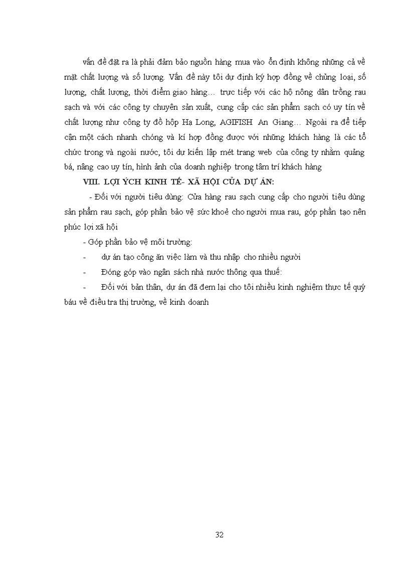 image for page Dự án”cửa hàng rau sạch ”