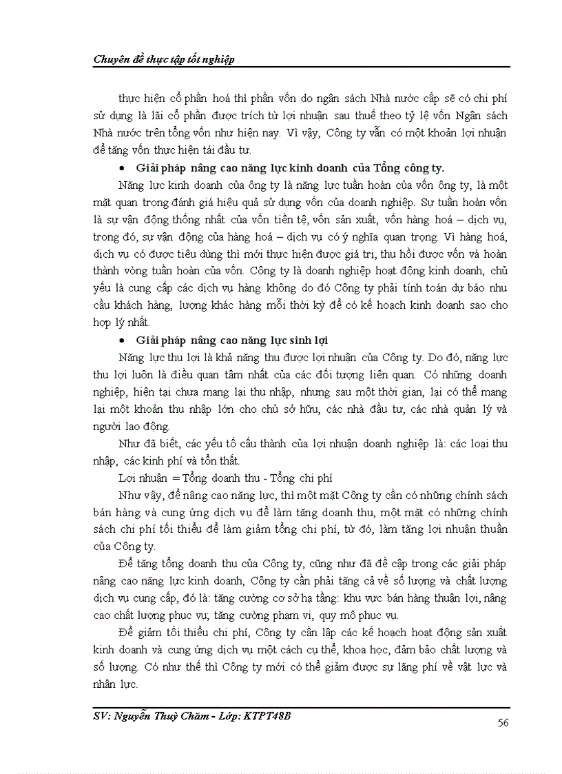 image for page Giải pháp huy động vốn ở công ty cổ phần dịch vụ hàng không sân bay Nội Bài