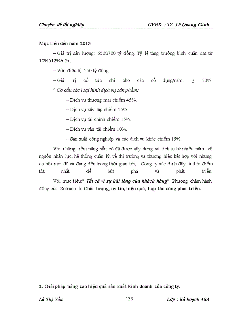 image for page Một số Giải pháp nâng cao hiệu quả kinh doanh của công ty thương mại và vận tải sông đà- Sotraco Hà nội