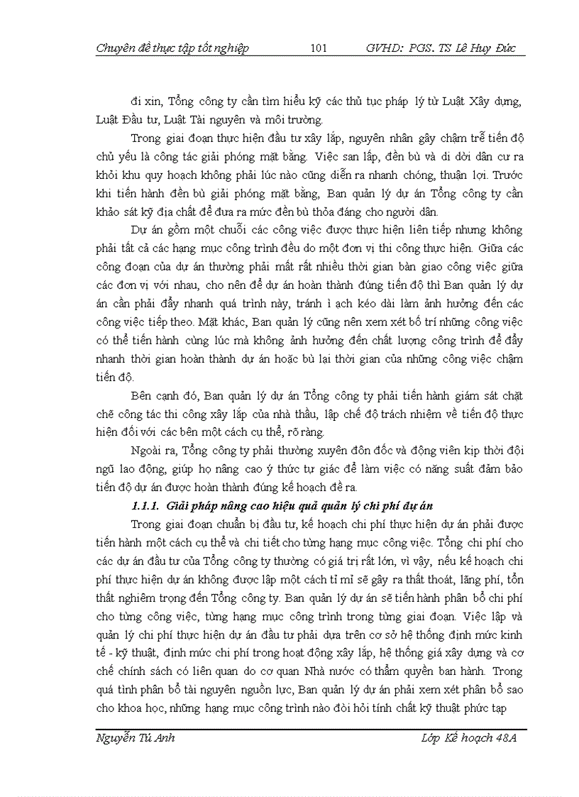 image for page Hoàn thiện công tác quản lý dự án đầu tư tại Tổng công ty lắp máy Việt Nam LILAMA